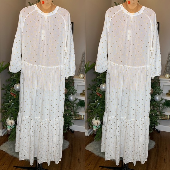 Anthropologie Augustine Tiered Maxi Dress - Picture 8 of 8